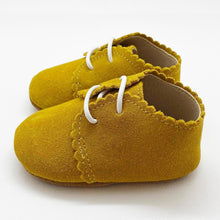 Load image into Gallery viewer, Mustard Oxford boots
