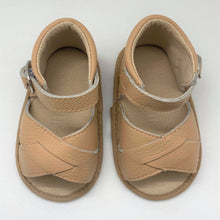 Load image into Gallery viewer, Tan soft sole sandals
